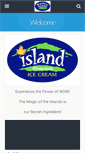 Mobile Screenshot of islandhomemadeicecream.com